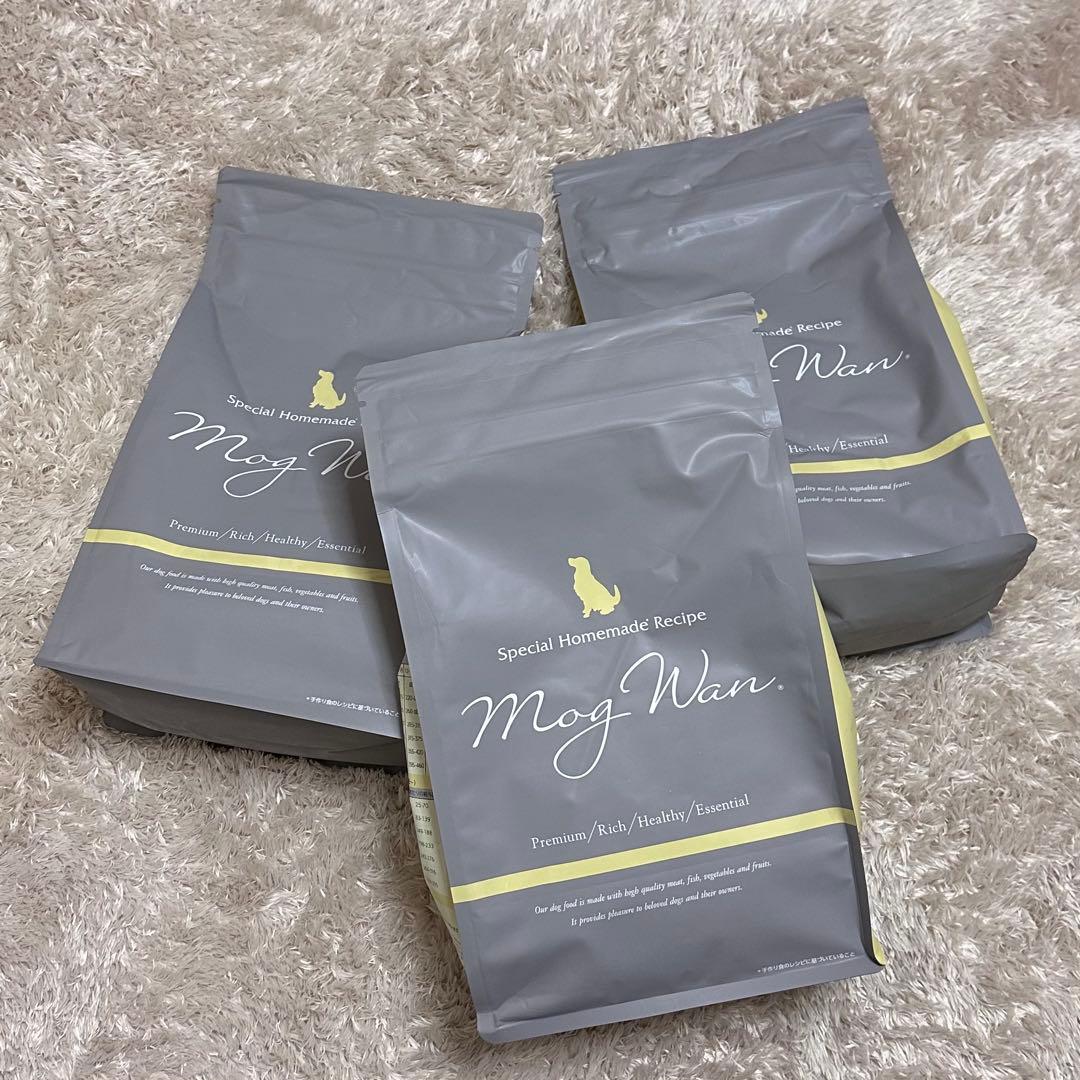 【ペット用品】 モグワン ドックフード 3袋