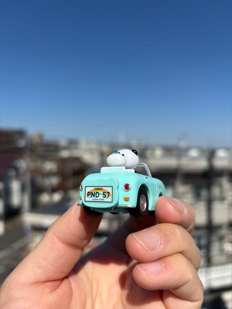 お買いものパンダ　クラシックカー　楽天カード　ハワイラウンジ限定　チョロQ