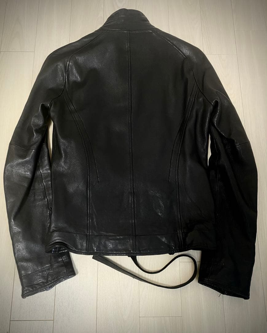 JULIUS ユリウス プロテクション　ライダース　ジャケット　レザー