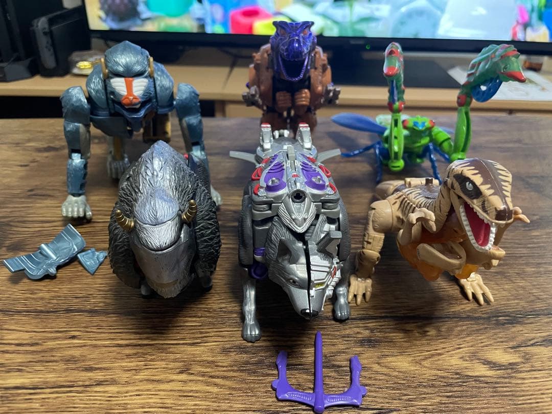 【中古品】トランスフォーマー ビーストウォーズ 6体セット