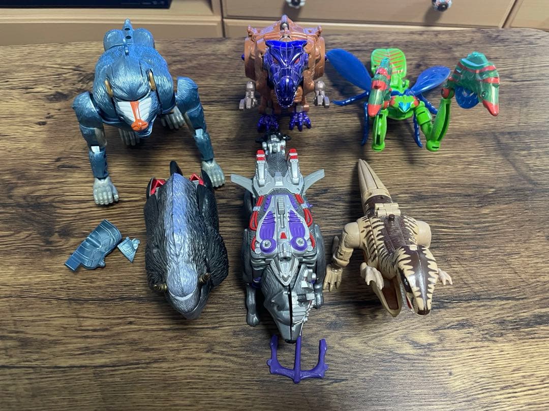 【中古品】トランスフォーマー ビーストウォーズ 6体セット