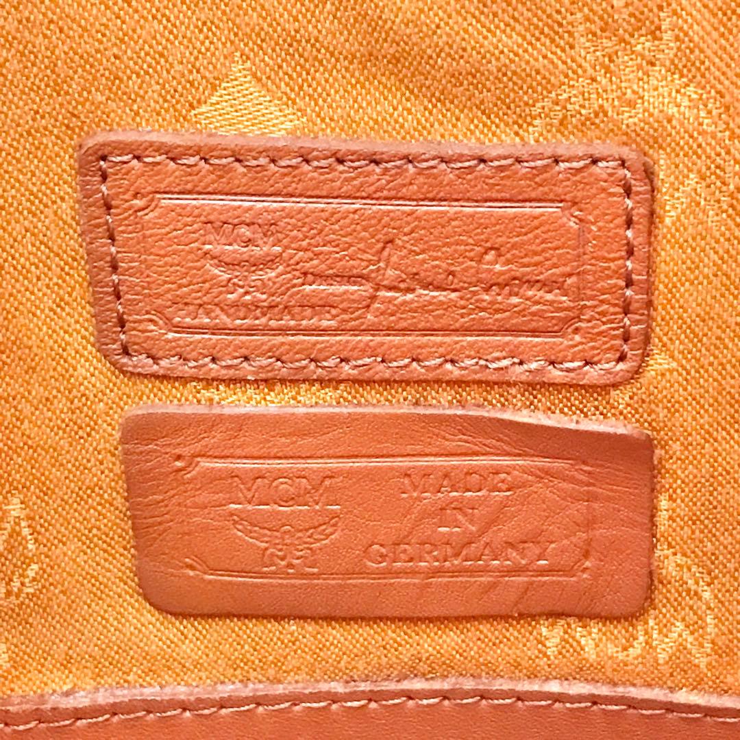 MCM ショルダーバッグ トート 巾着 ブラウン 旅行 フォーマル S3363