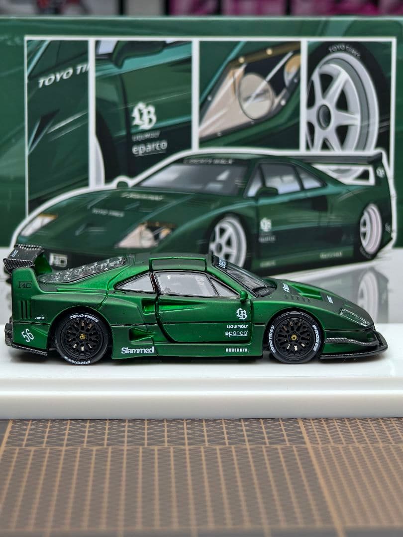 Demon King 1/64 F40（グリーン）杭州HEC展会限定モデル