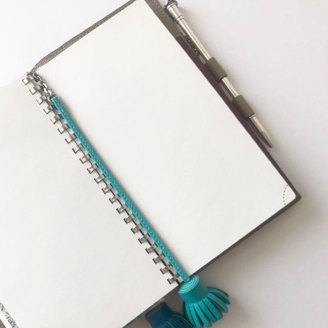 【新品本物】エルメス　シルバーチェーンボールペン　エス・テー・デュポン替芯2本付