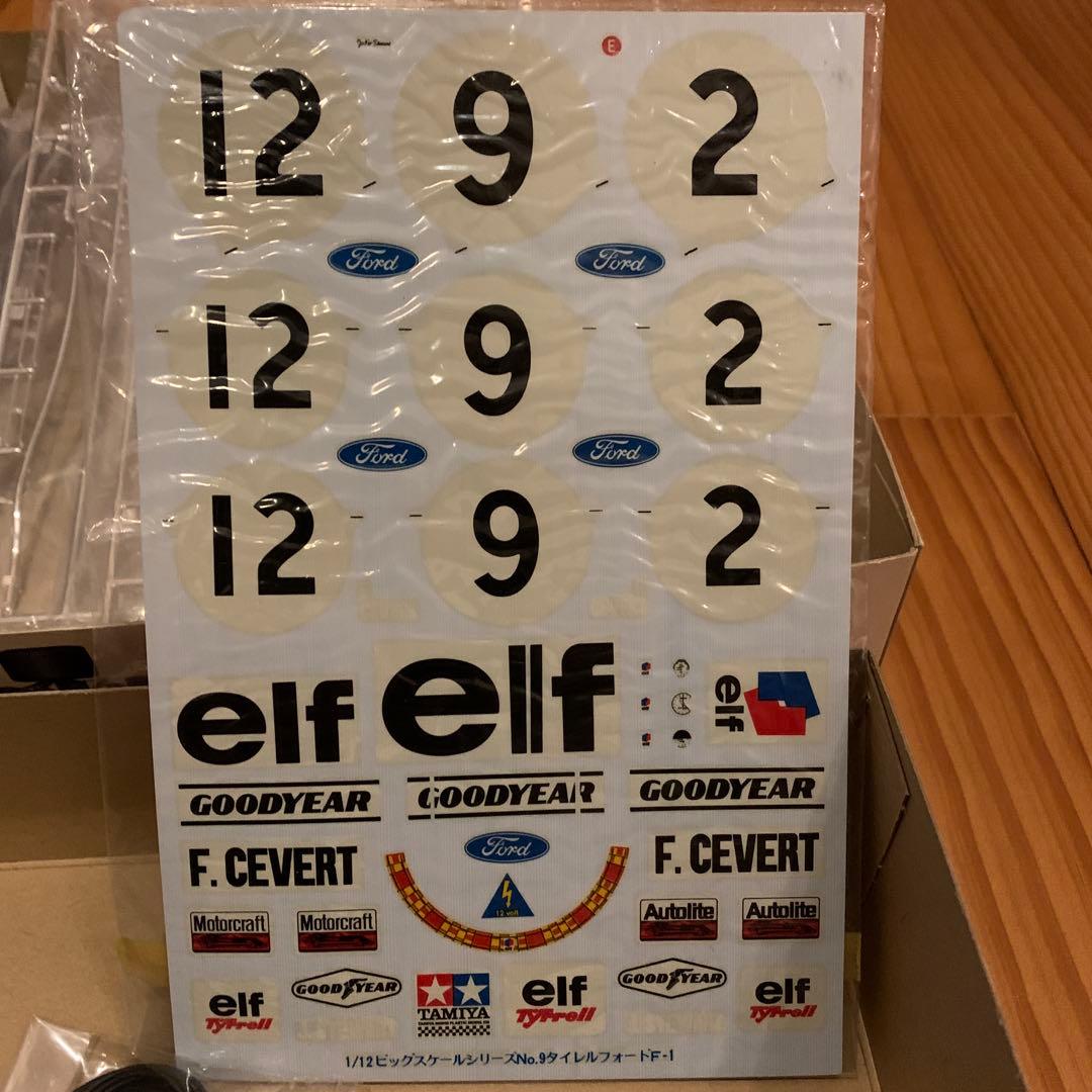 タミヤ　Tyrrell Ford F1 1/12スケール