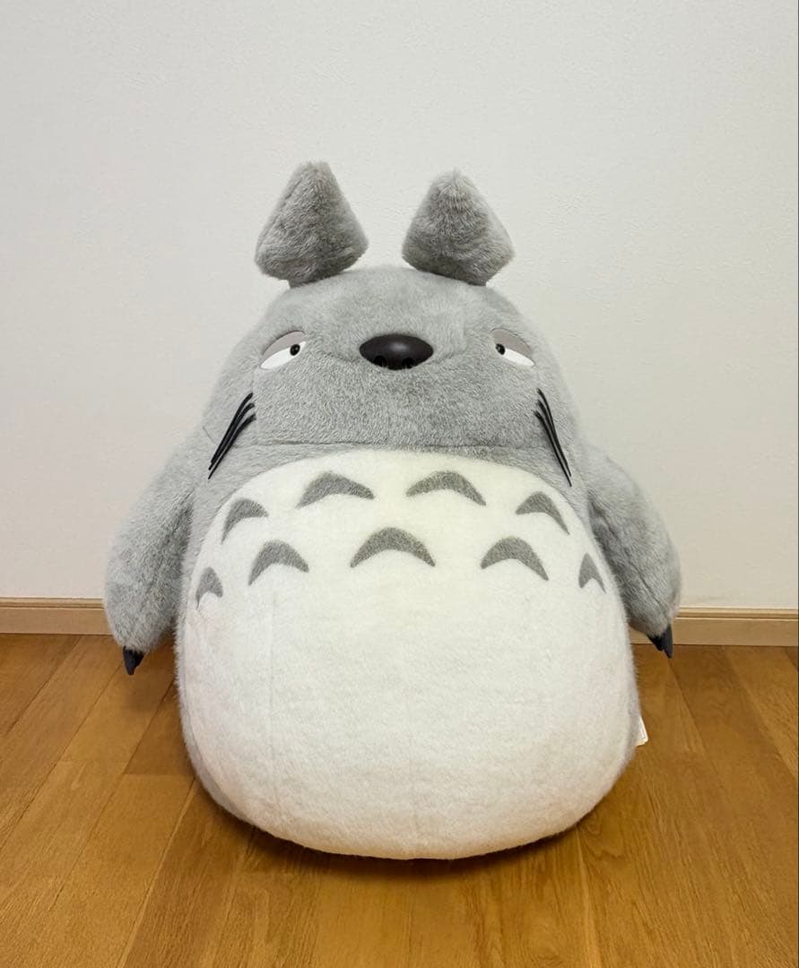 サンアロー　となりのトトロ 大トトロ お昼寝クッション グレー