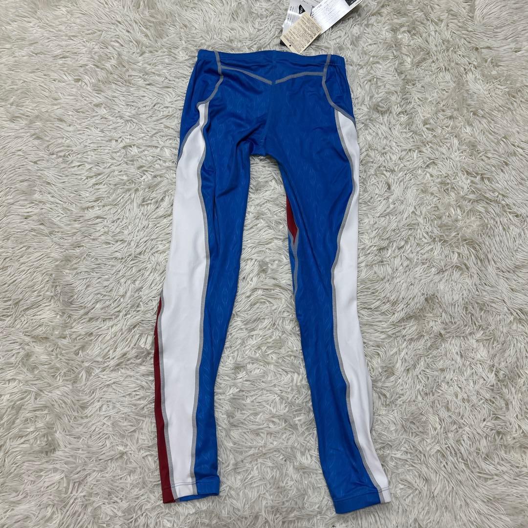 未使用タグ付き　MIZNO アクセルスーツ　ロングスパッツAS 競泳水着　M