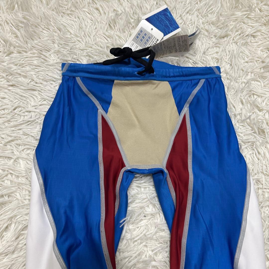 未使用タグ付き　MIZNO アクセルスーツ　ロングスパッツAS 競泳水着　M