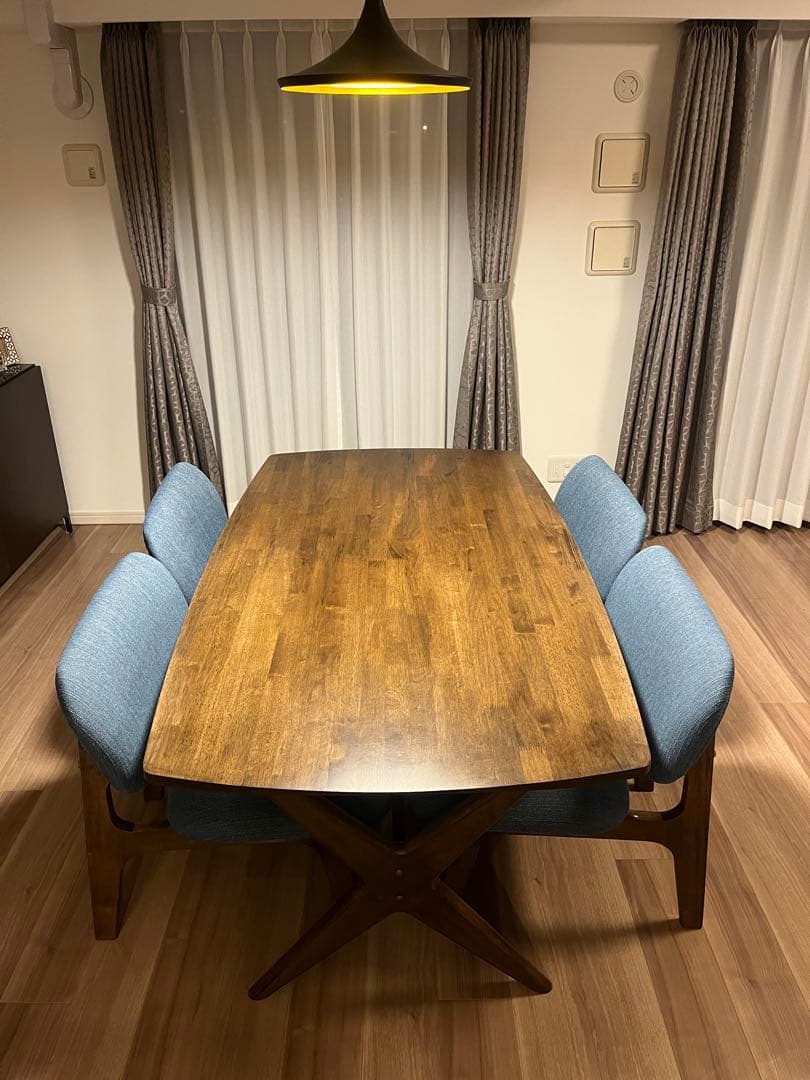 リビングダイニングテーブル•チェア 5点セット