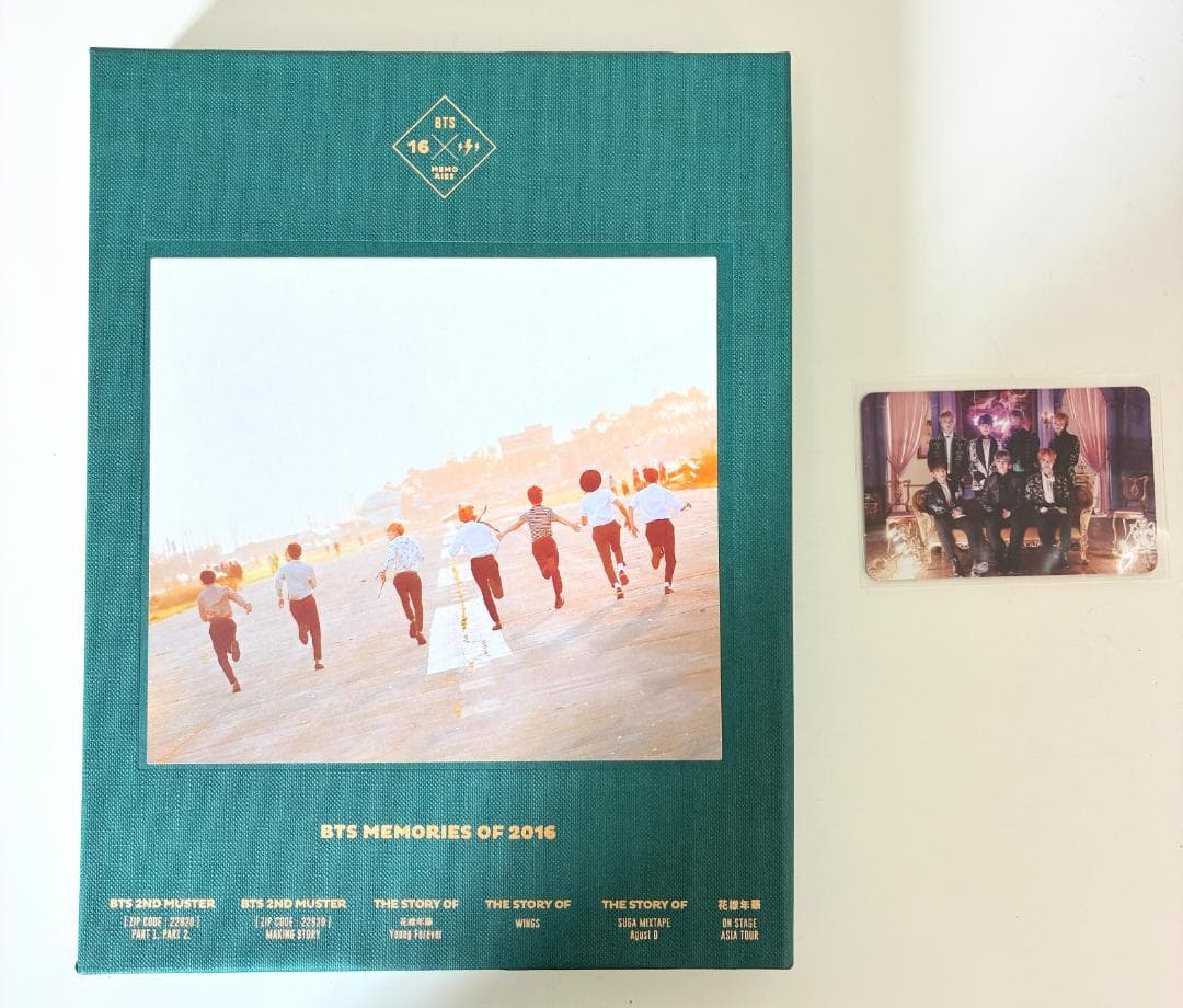 BTS MEMORIES OF 2016 DVD 日本版（G937）