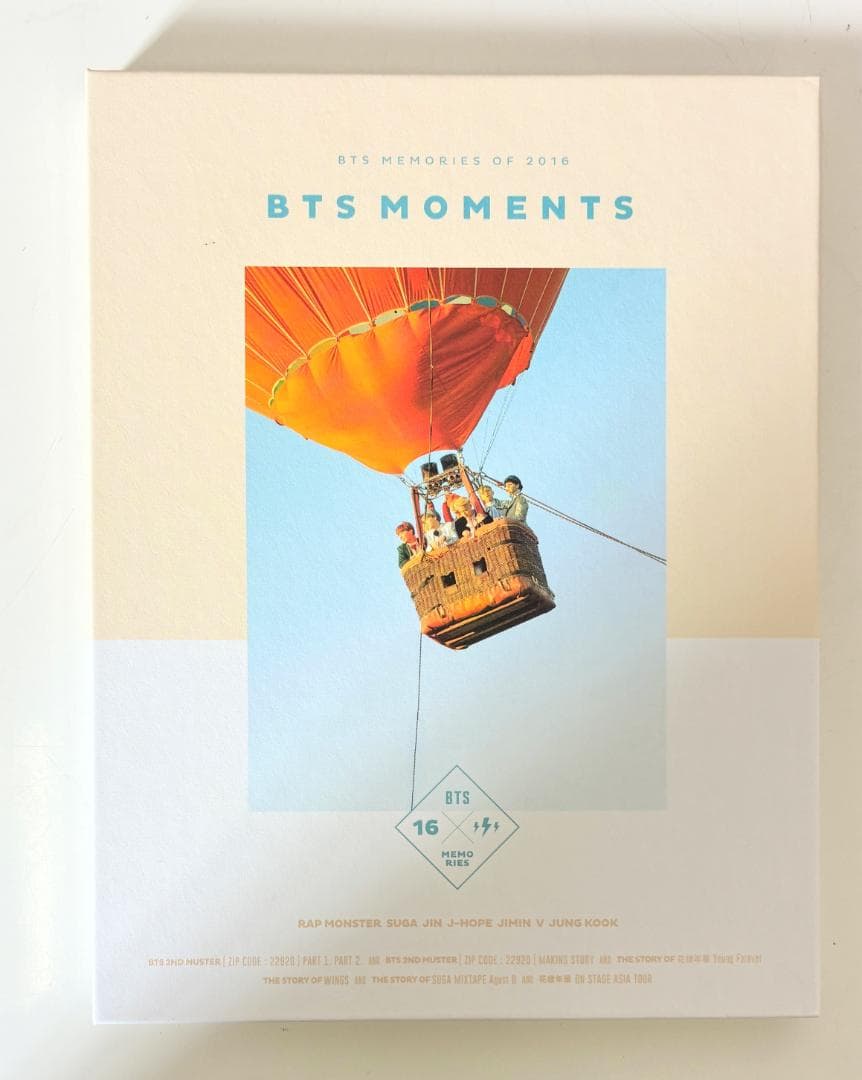 BTS MEMORIES OF 2016 DVD 日本版（G937）