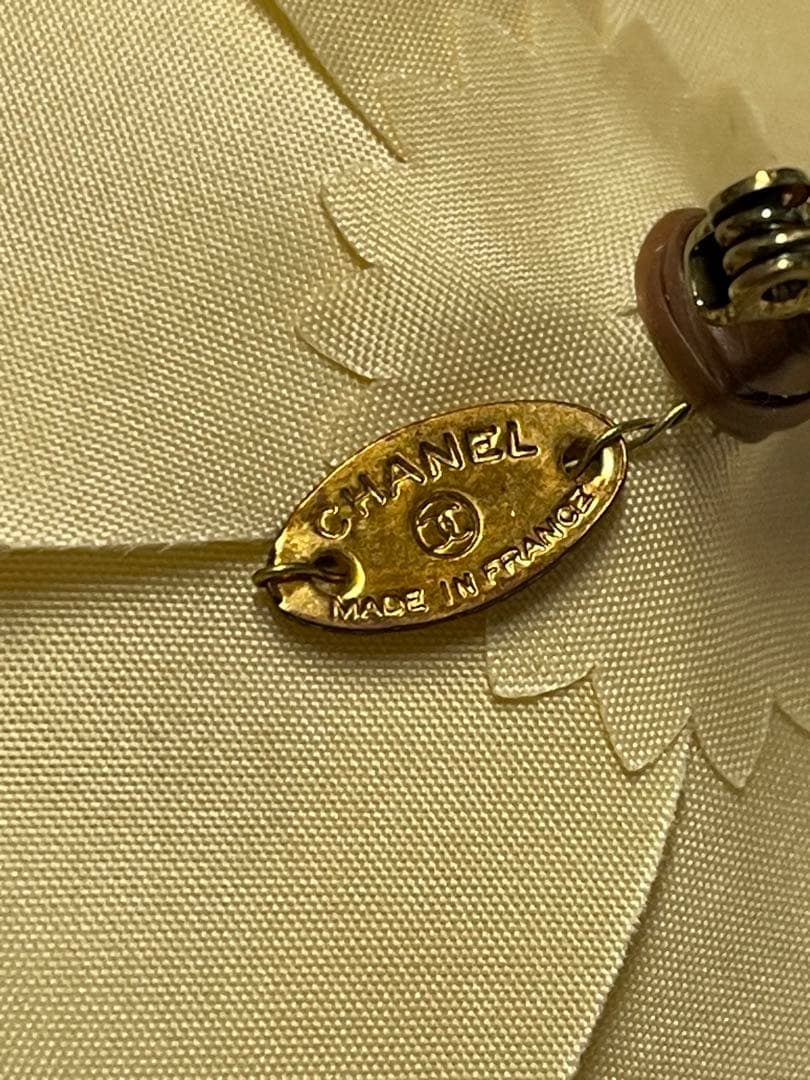 【美品】CHANELシャネル　カメリア　コサージュ　ブローチ　匿名配送❤︎