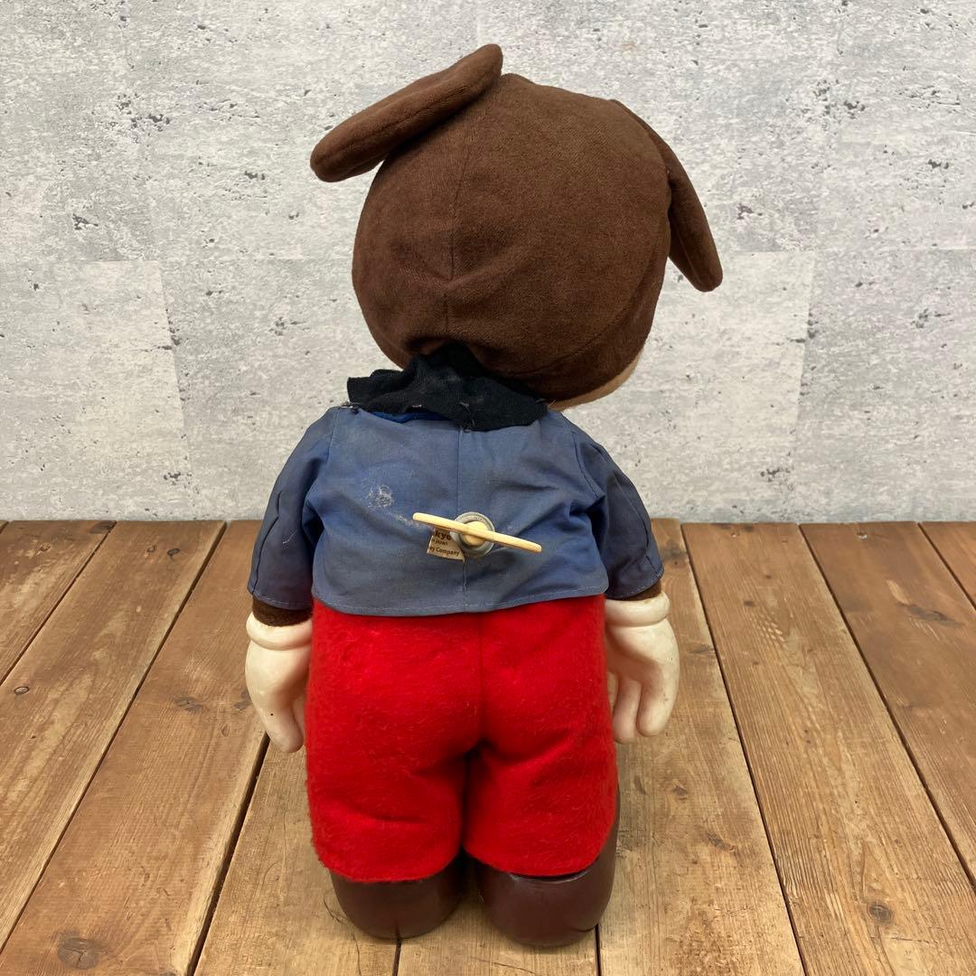 昭和レトロ 当時物 ディズニー Sankyo ミッキーオルゴール ぬいぐるみ