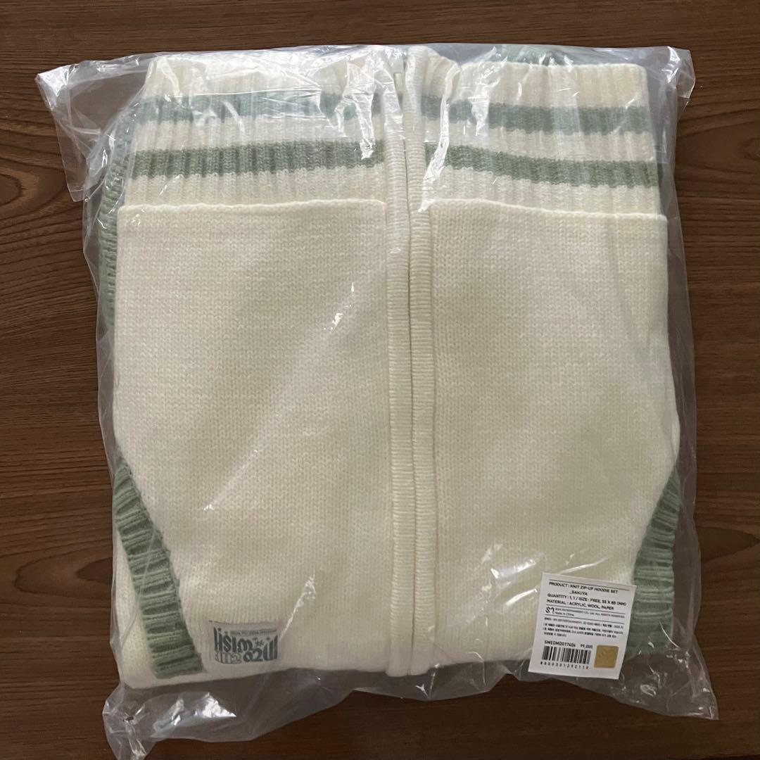 ソウルコン nct wish md knit zip-up hoodie ロング