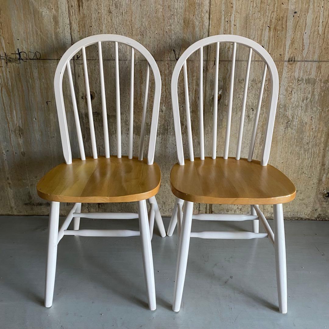 ダイニングテーブルセット　ダイニングチェア　タイルトップ　カントリー　レトロ