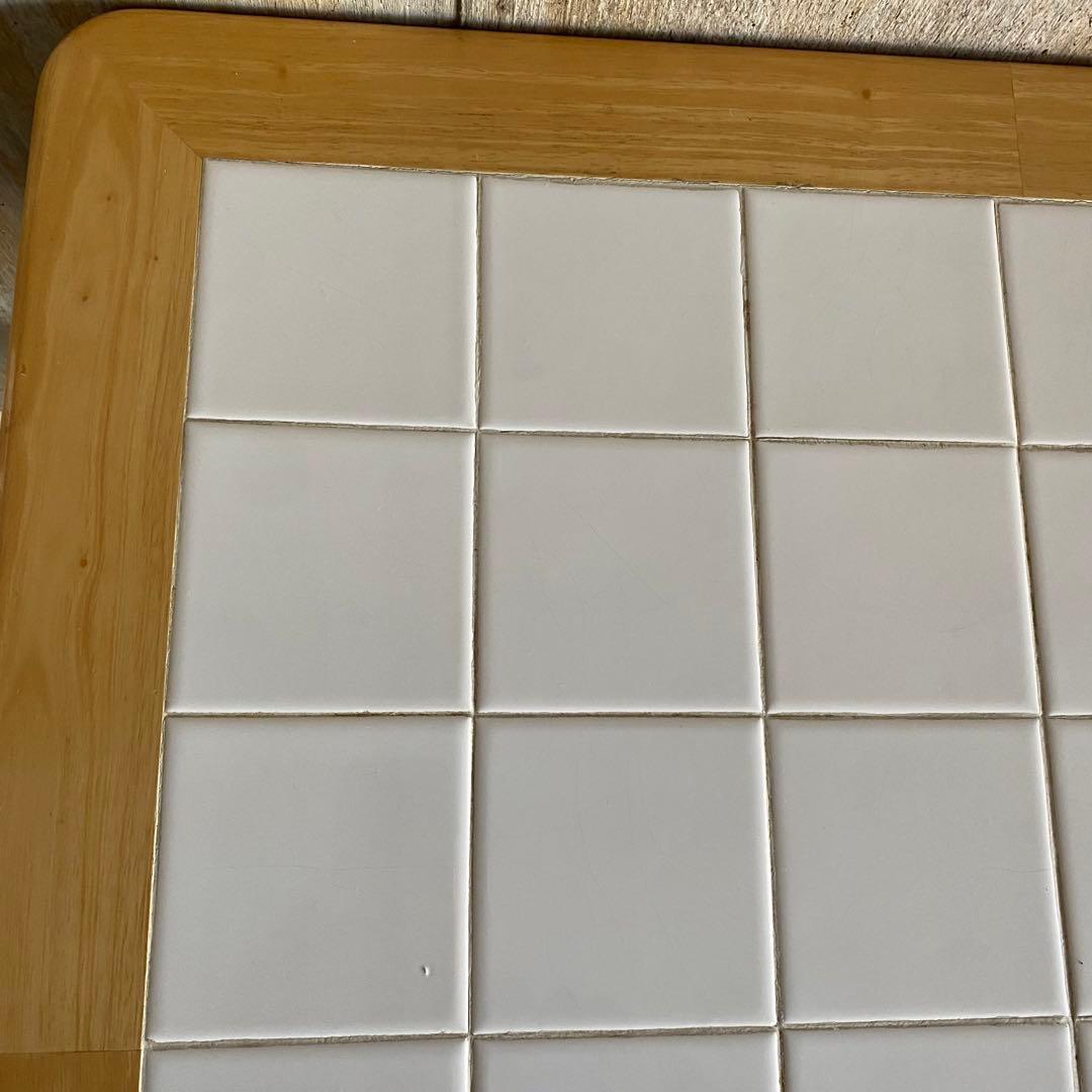 ダイニングテーブルセット　ダイニングチェア　タイルトップ　カントリー　レトロ