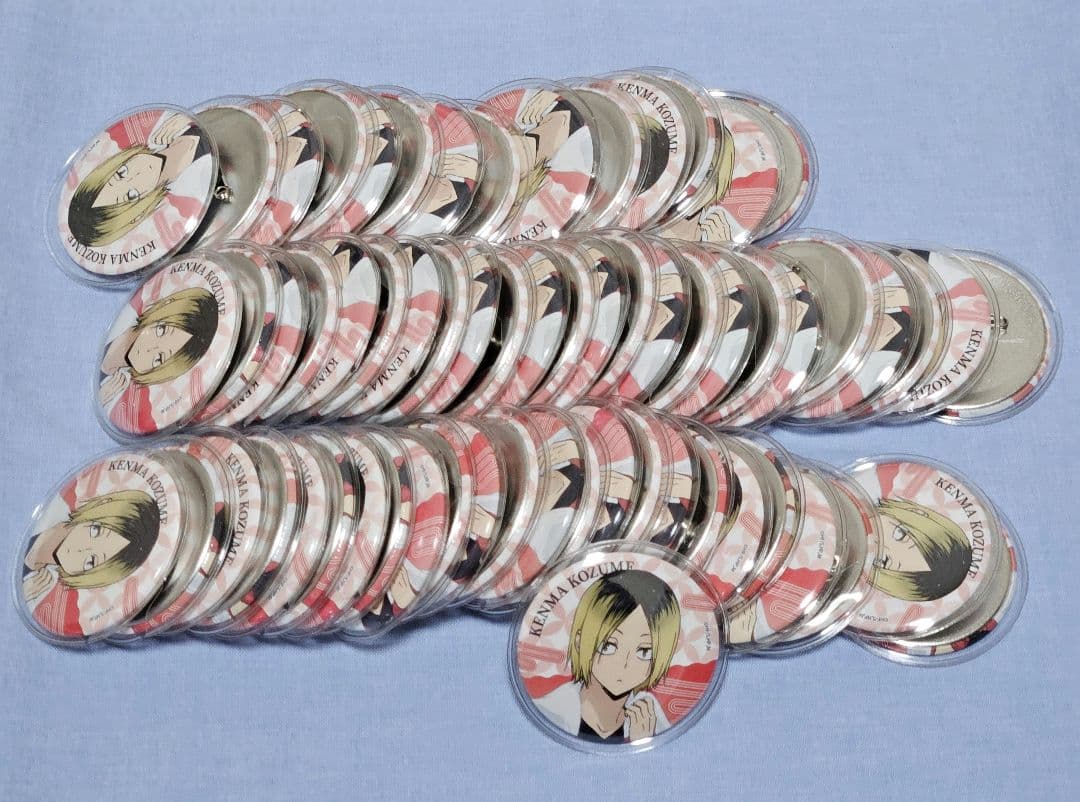 孤爪研磨 極楽湯 缶バッジ