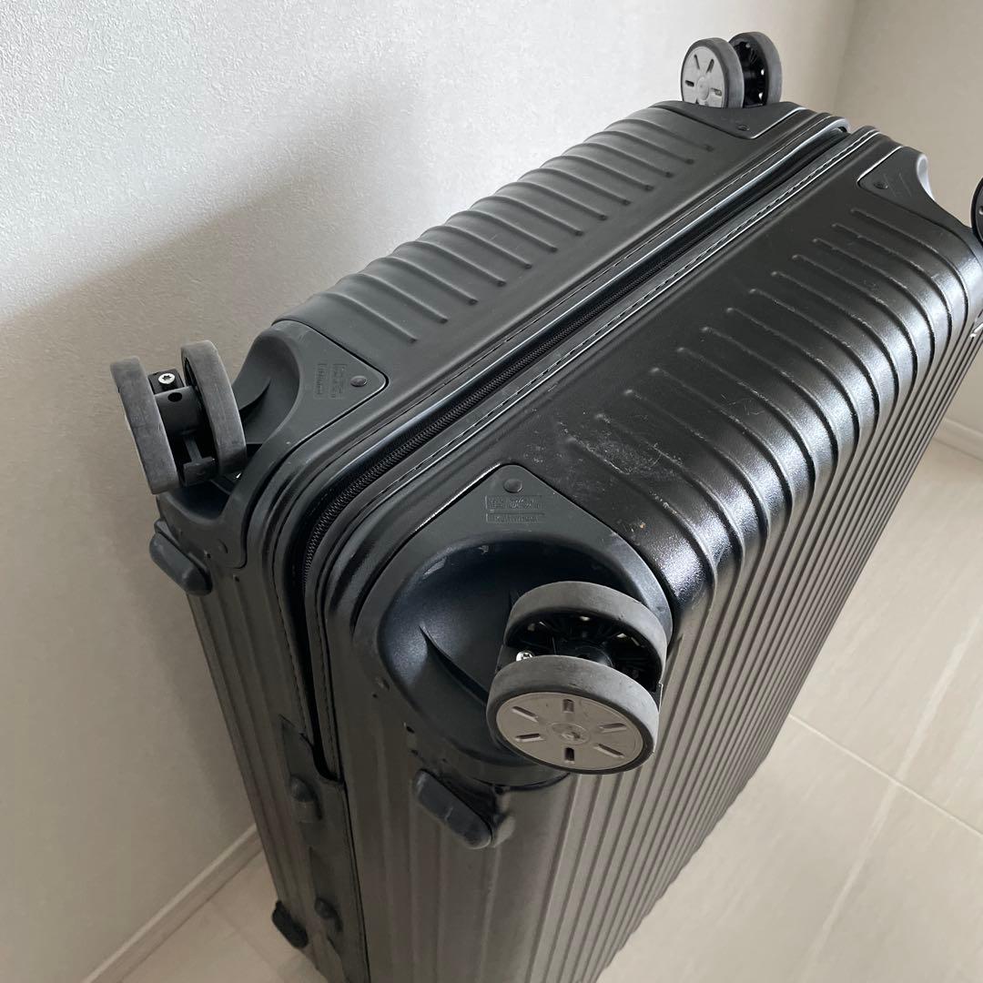 リモワ 最大容量 104L 4輪 MWTSAロック ブラック rimowa