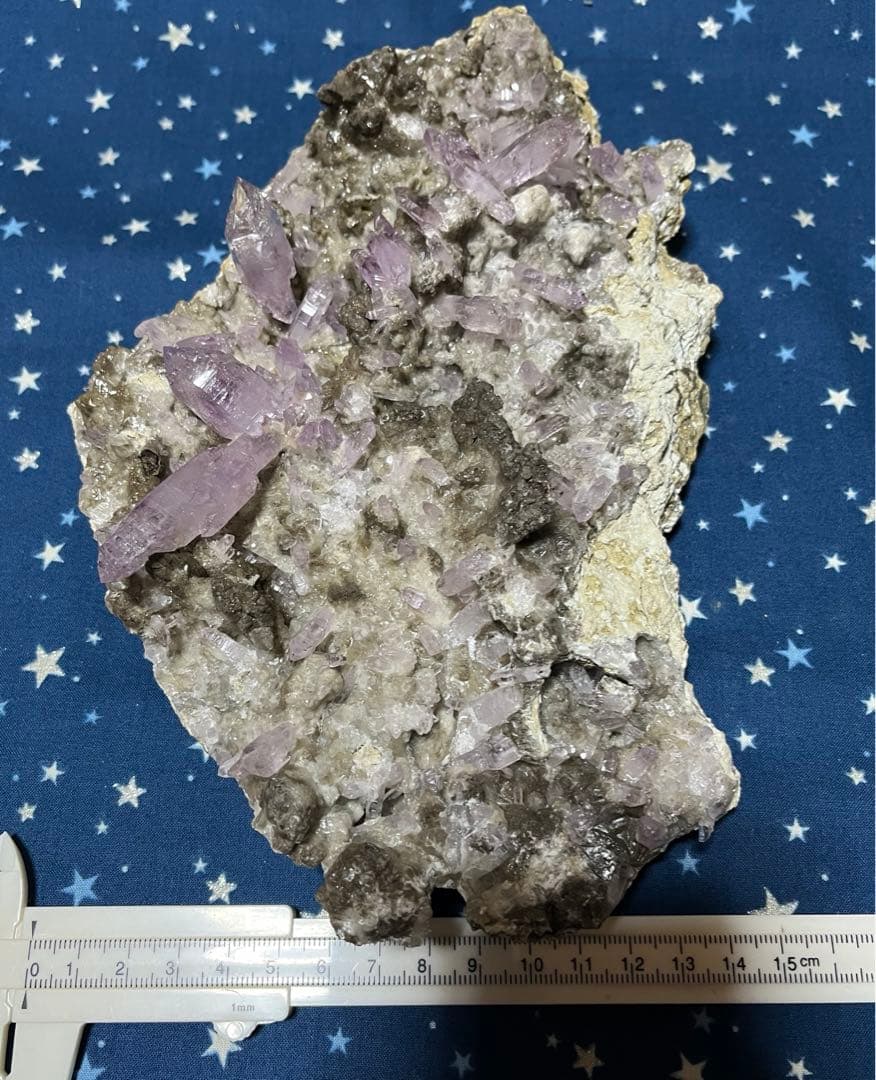 メキシコ ベラクルス州産 ベラクルスアメジスト 母岩付き原石