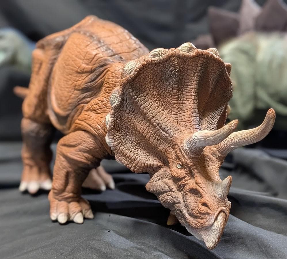 超恐竜ティラノサウルス＆トリケラトプス＆ステゴサウルス（バンダイ）３体セット