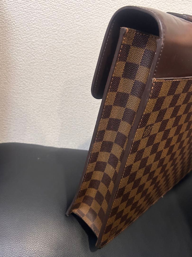ルイヴィトン ブリーフケース ダミエ アルトナPM エベヌ【中古】メンズ