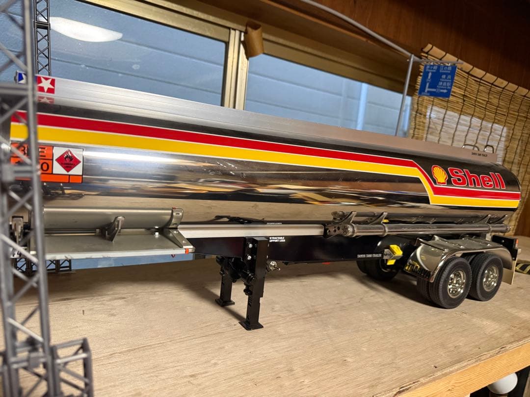 タミヤタンクローリー シェルタンクローリー