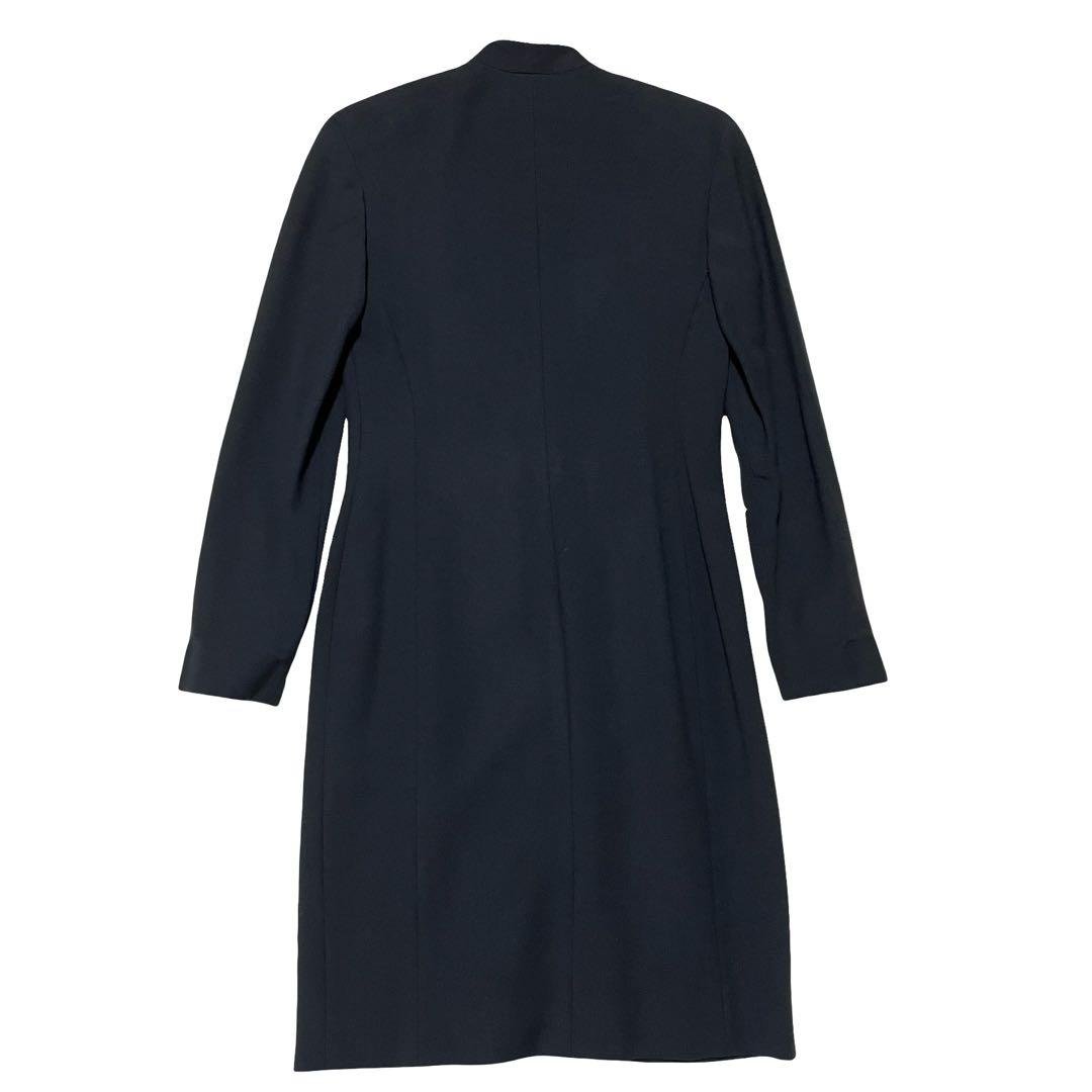 サルヴァトーレ フェラガモ　ロングコート　レディース　40 グレー　シルバー