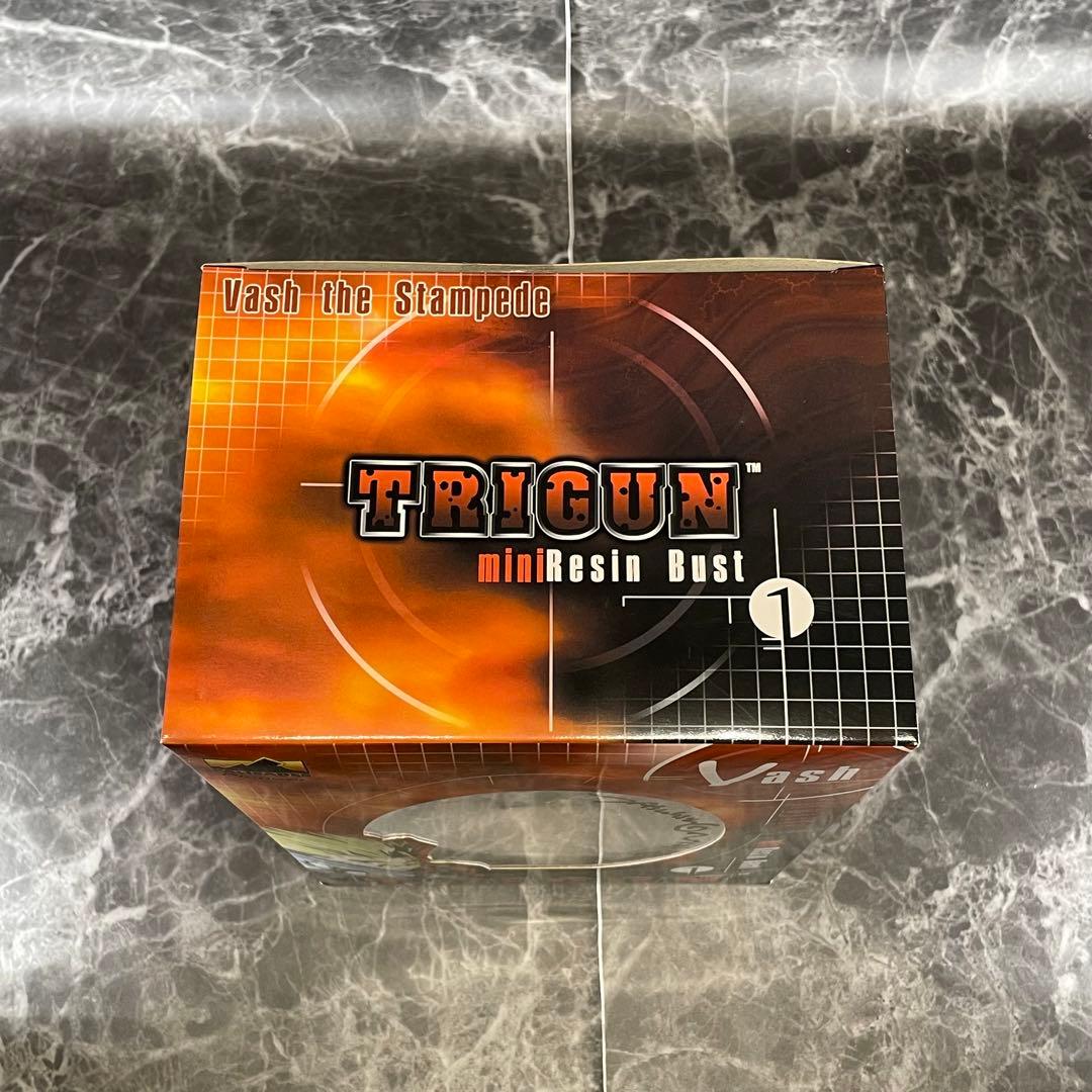 限定品 【新品未開封】 TRIGUN ヴァッシュ 胸像 直筆サイン入り