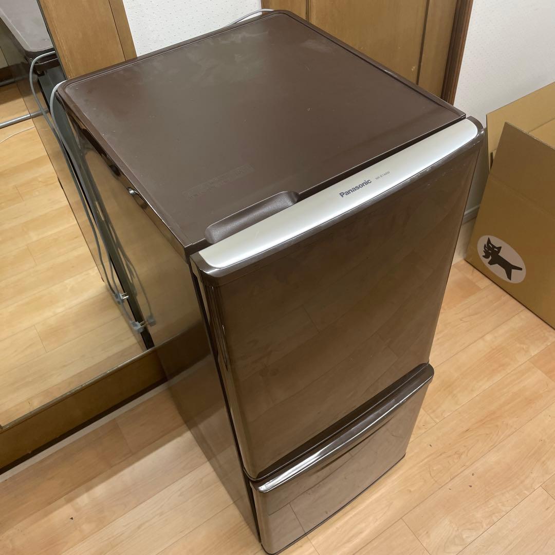 Panasonic ノンフロン冷凍冷蔵庫　NR-B144W-T 大阪市内送料無料