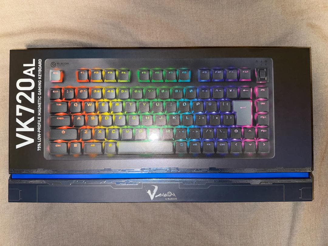 エレコム ゲーミングキーボード V custom VK720AL 日本語配列