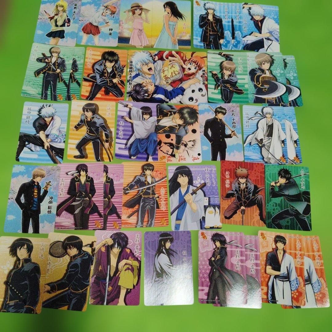 銀魂　ウェハース&コレクションカード色々約190種ダブり有約225枚
