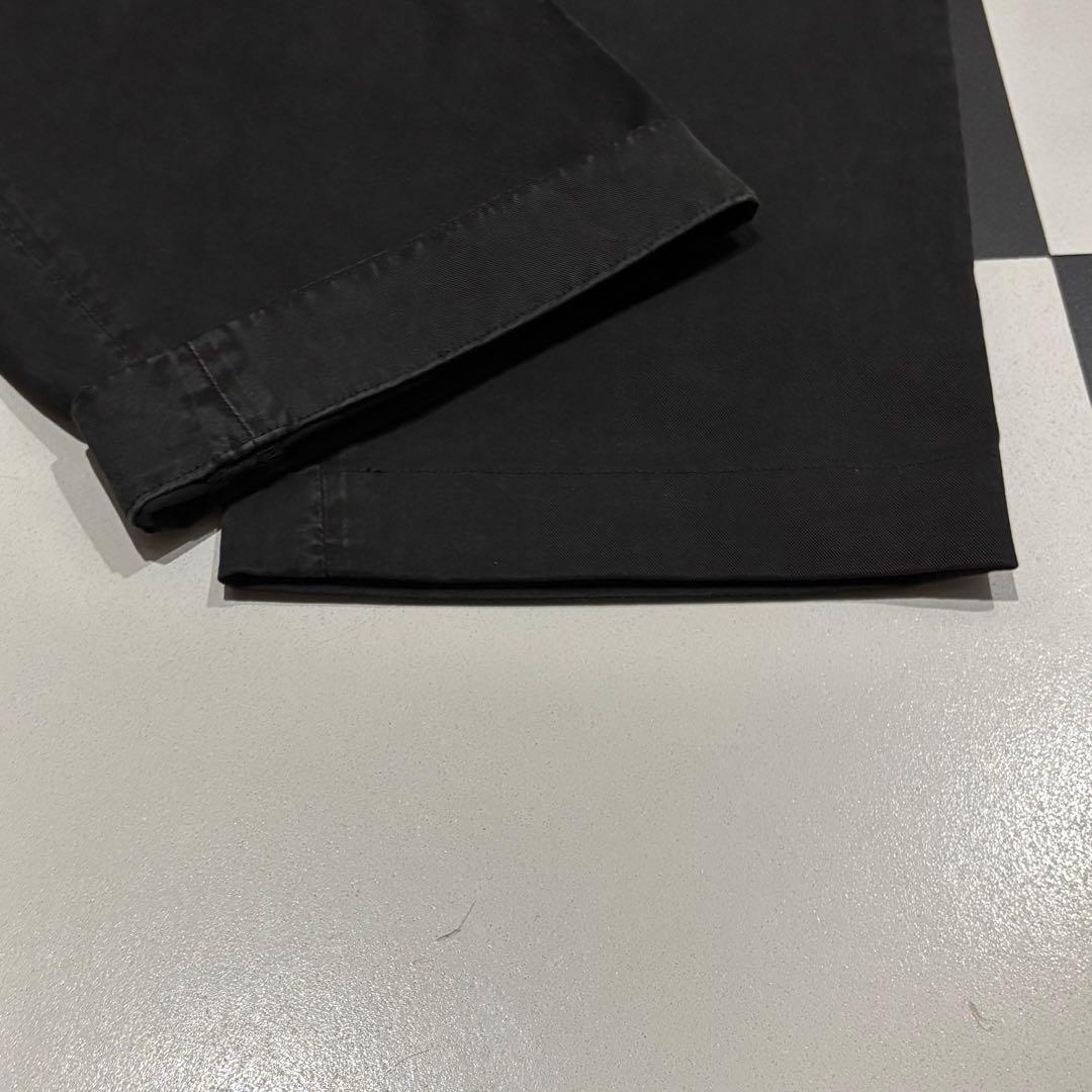 美品 RRL 炭黒 ブラック チノ トラウザーズ パンツ W32 ラルフローレン