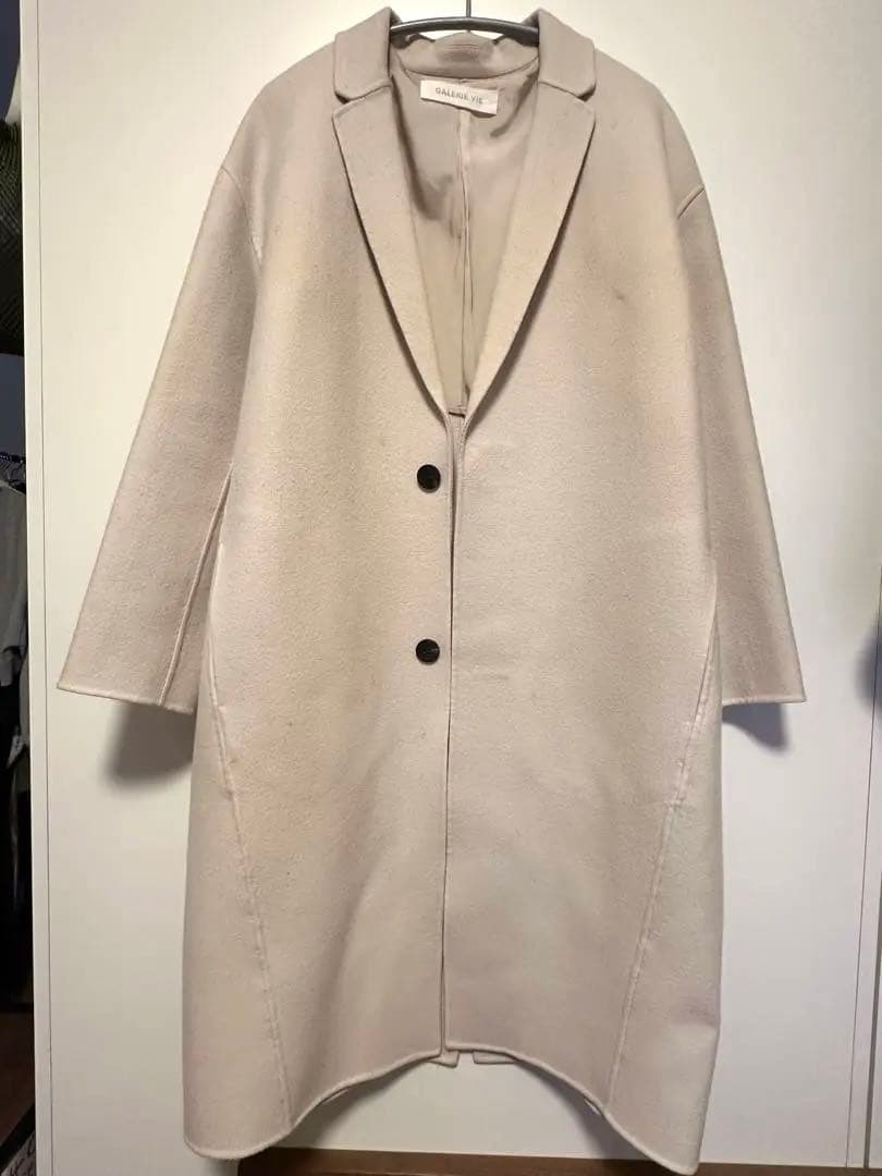 ギャルリーヴィー（GALERIE VIE）ライトメルトン チェスターコート