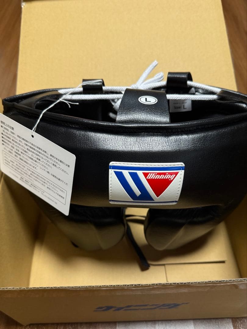 新品未使用 ウイニング ヘッドギア フェイスガードタイプFG-2900 Lサイズ