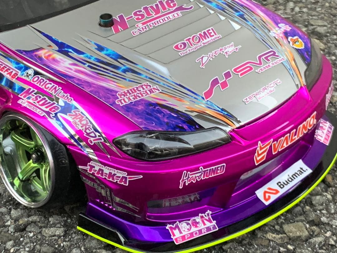 アディクション　S15 シルビア 中村直樹 DMEC 未走行ボディ