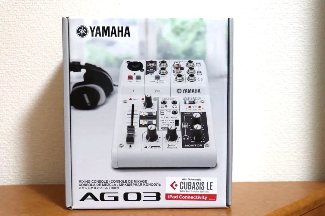 新品 YAMAHA AG03 ミキサー