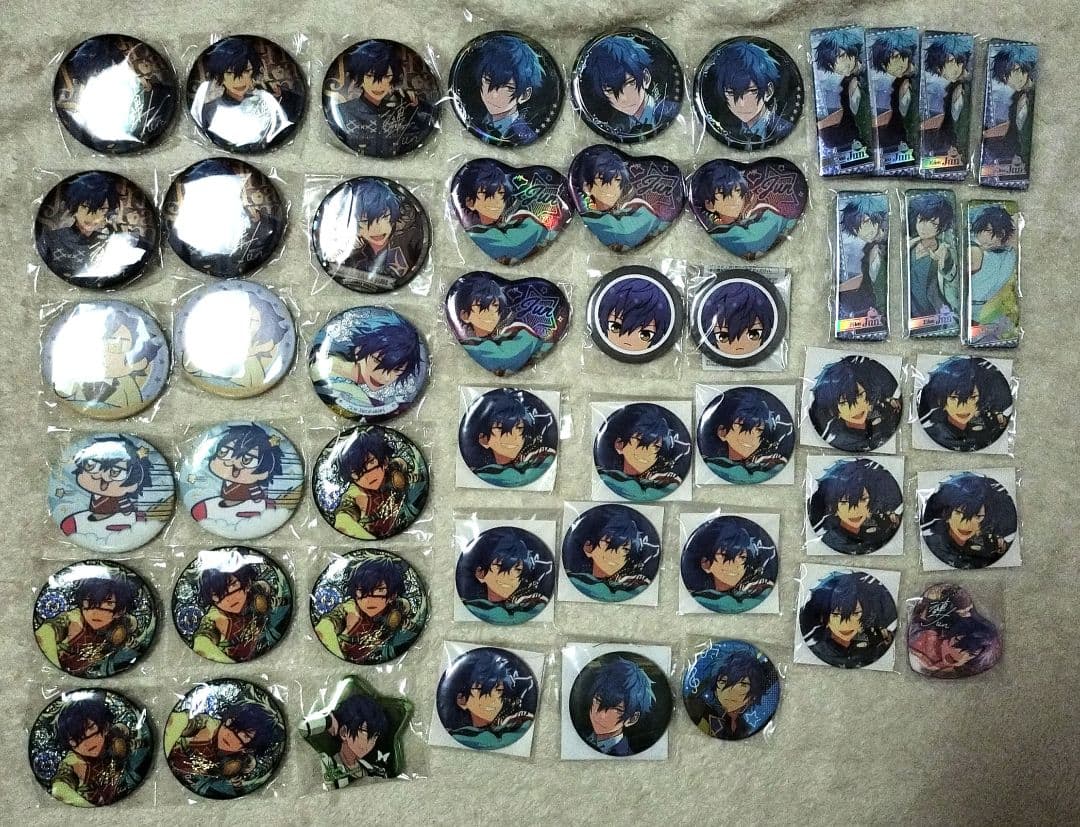 あんスタ　漣　ジュン　セット　缶バ　アクスタ　アクキー　中国　韓国　コスマス