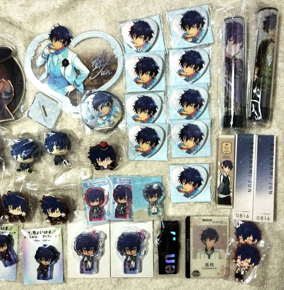 あんスタ　漣　ジュン　セット　缶バ　アクスタ　アクキー　中国　韓国　コスマス