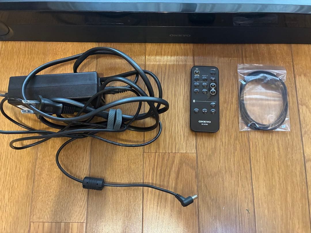 ONKYO 2ch サウンドバーシステム SBT-200(B) 付属品あり