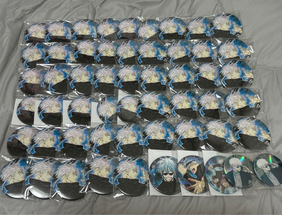 呪術廻戦 五条悟 缶バッジ 原作缶バッジ