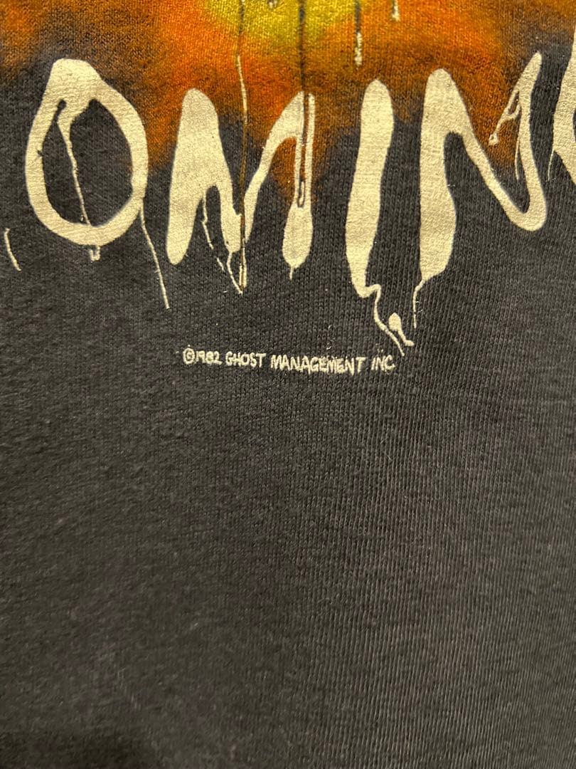 オリジナル 80s Uriah Heep ABOMINOG 1982 ツアーT