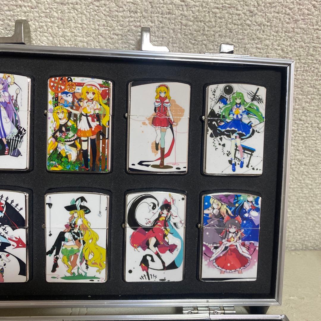 東方project 美少女　オイルライター　セット　zippo 風　TH