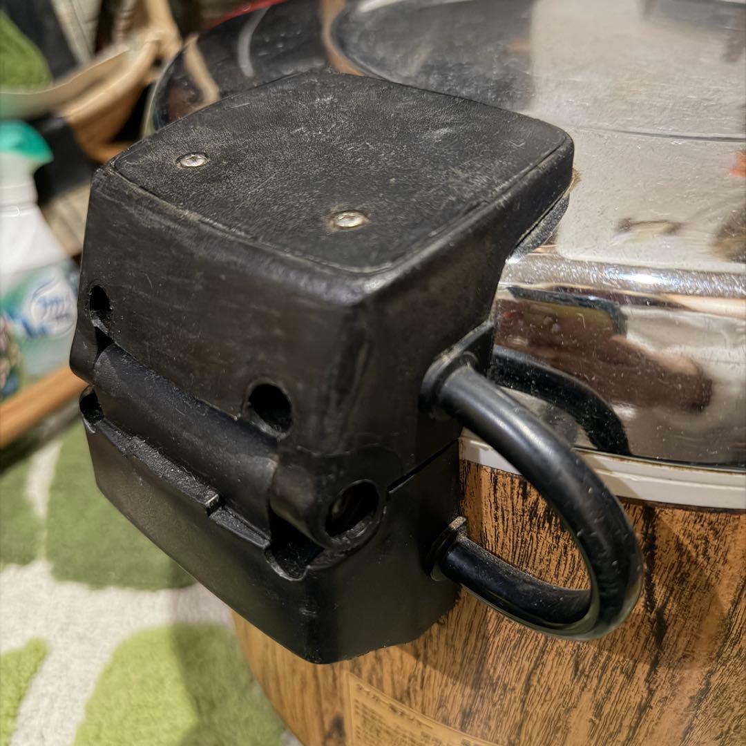 TIGER 木目調 炊飯器