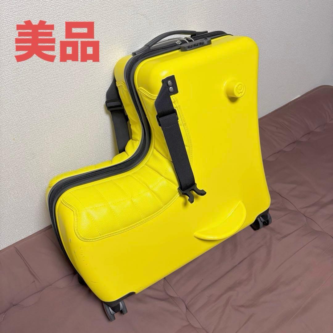 【美品】NORICCO★ノリッコ★クッション付★こどもが乗れるキャリー★