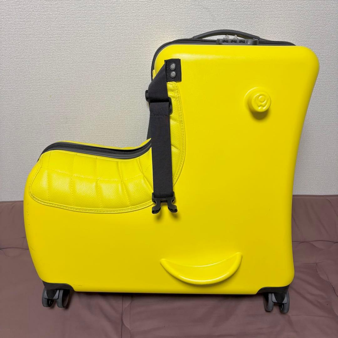 【美品】NORICCO★ノリッコ★クッション付★こどもが乗れるキャリー★