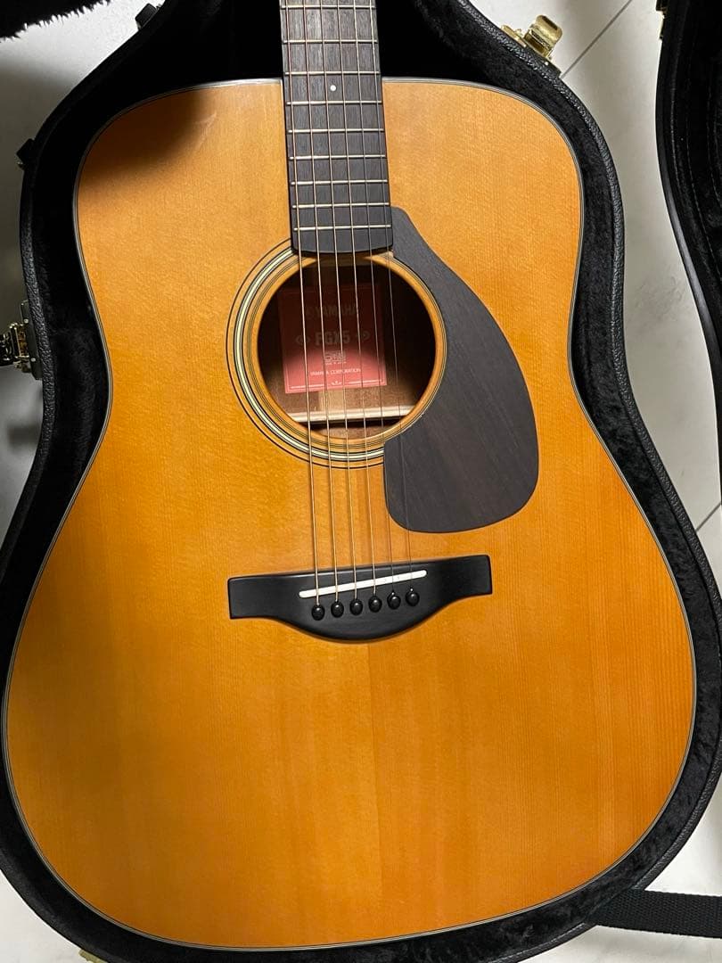 YAMAHA FGX5 red label series 純正ハードケース付き