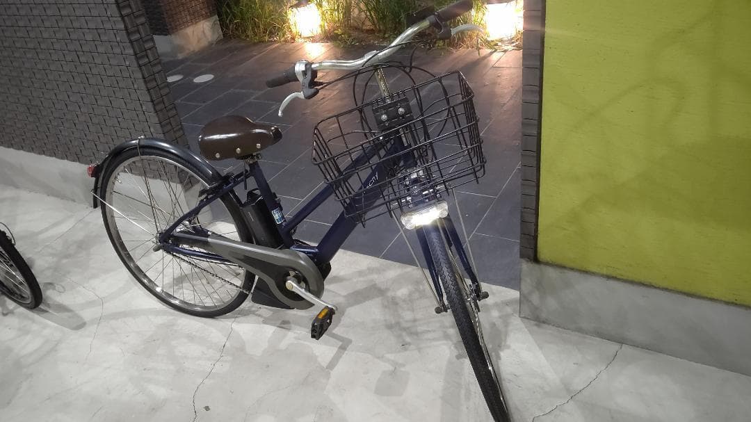 ヤマハ　PAS　CITY　26インチ　電動自転車　シティーバイク