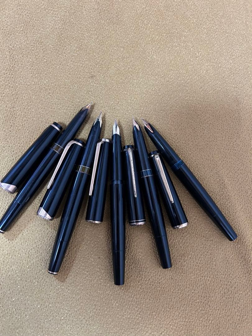 モンブラン万年筆 5本セット 黒