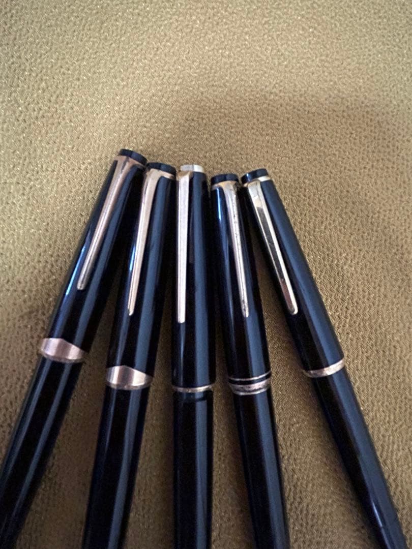 モンブラン万年筆 5本セット 黒