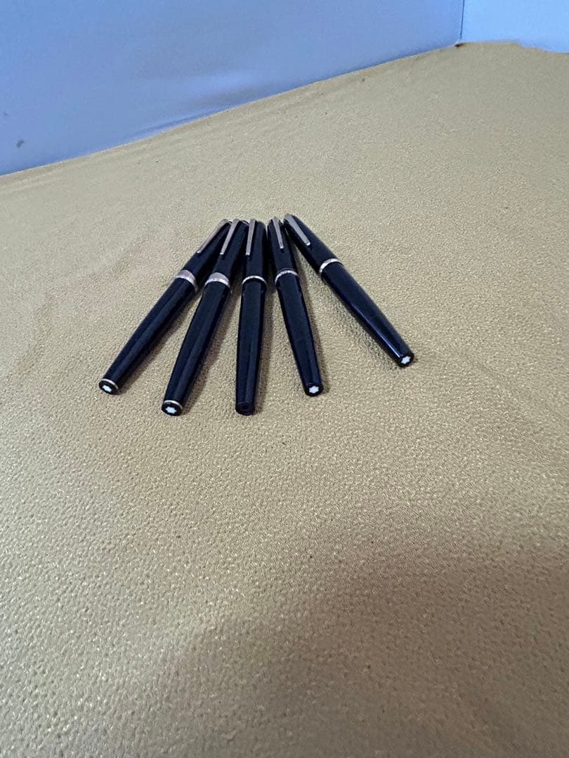 モンブラン万年筆 5本セット 黒